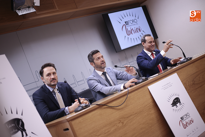 Presentación de la incorporación de la D.O.P. Guijuelo al I Foro Internacional del Ibérico (Foto de Álex López)