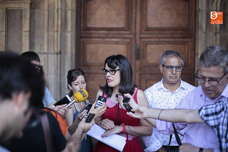 Virginia Carrera y Gabriel Risco. Foto: Alejandro López