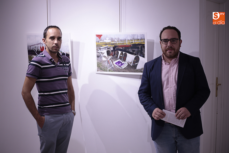 Hugo Pérez Sierra, junto al concejal de Juventud, Daniel Llanos. Foto: Alejandro López