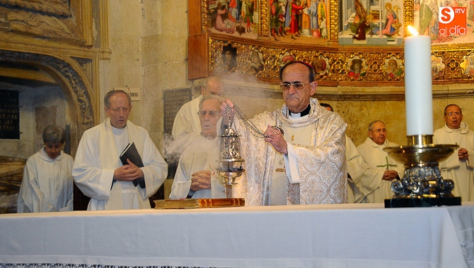 El Obispo de Salamanca presidirá la Solemne Eucaristía este domiingo a las 18 horas