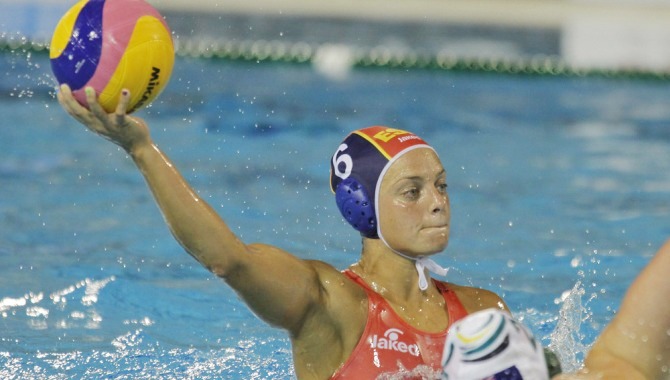 La internacional española de waterpolo, Jennifer Pareja