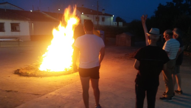 Noche de San Juan con el fuego como protagonista