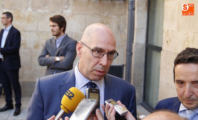 Carlos Martín Tobalina y Juan Manuel Corchado. Foto: David Fernández