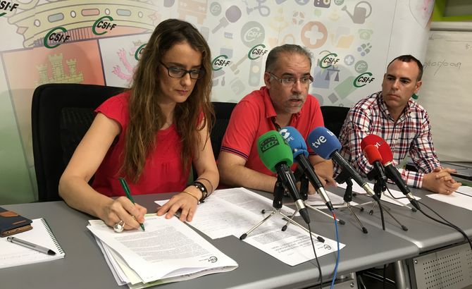 Isabel Madruga, Roberto Fernández y Mariano González
