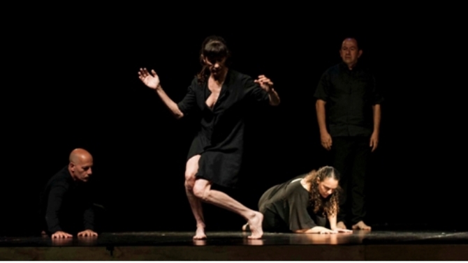 La obra ‘El Tiempo Oscuro’, el jueves, en el Liceo