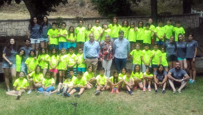Al campamento asisten niños de entre 8 y 9 años de distintos puntos de la provincia