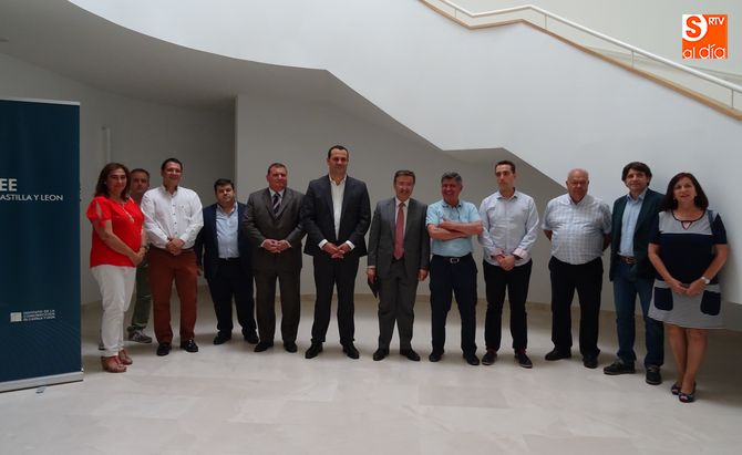 Participantes en la jornada técnica celebrada en el salón de plenos de Santa Marta