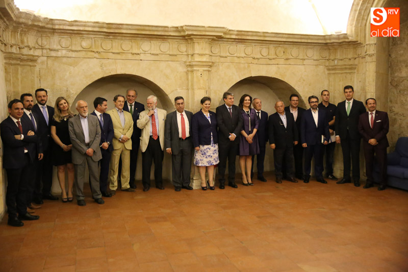 Los galardonados en la segunda edición de los premios Salvar el Archivo. Fotos: Alberto Martín