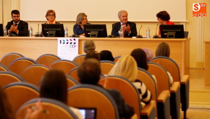 Conferencia inaugural del Congreso Internacional de Historia, Literatura y Arte en el Cine en Español y Portugués / Foto de David Fernández