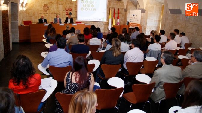 Presentación de esta jornada promovida por la Oficina de Transferencia de Resultados de Investigación (OTRI) / Foto de David Fernández