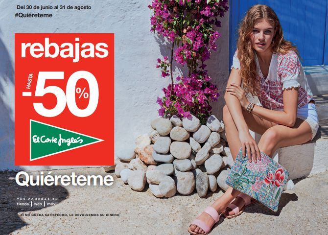 El Corte Inglés adelanta a este viernes el inicio de las rebajas con descuentos de hasta el 50%  