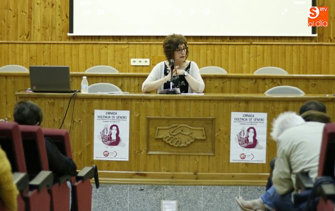 Jornada sobre  Violencia de Género en el salón de actos de UGT