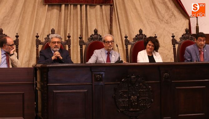 Inauguración de los Cursos Internacionales en el Paraninfo. Fotos: Alberto Martín
