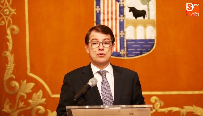 El alcalde de Salamanca, Alfonso Fernández Mañueco, en la presentación del proyecto / Foto de Alberto Martín
