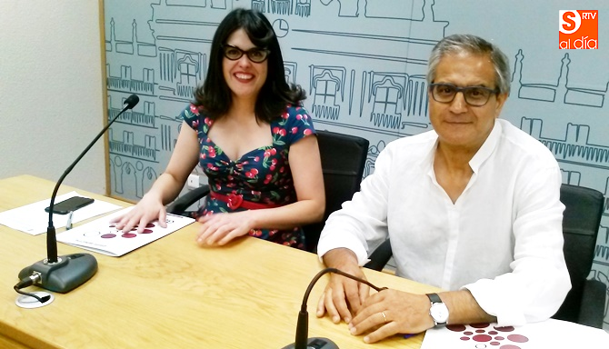 Virginia Carrera y Gabriel Risco, concejales de Ganemos Salamanca