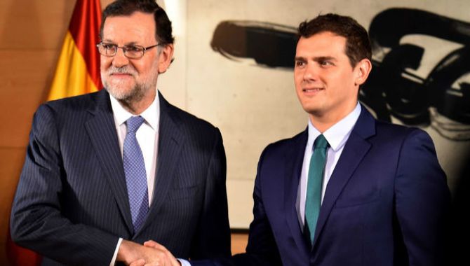Mariano Rajoy y Albert Rivera