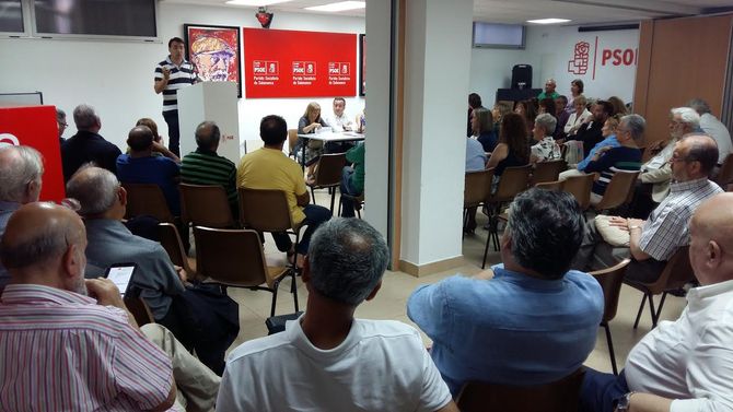 Asamblea de la Agrupación Socialista Jaime Vera de Salamanca