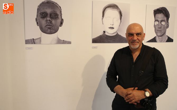 El salmantino Eduardo Valle de Antón expone en La Salchichería. Foto: Alberto Martín