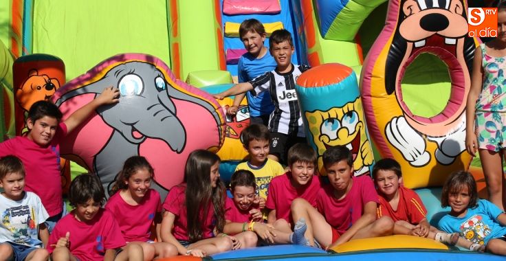 Los más pequeños han disfrutado de los juegos. Fotos: Alberto Martín