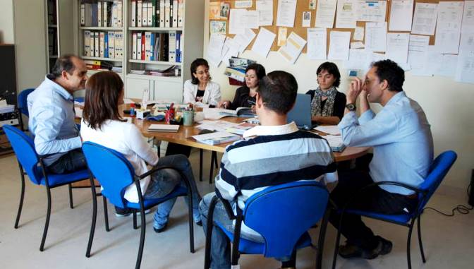 Equipo del servicio ambulatorio de Cáritas Diocesana Salamanca