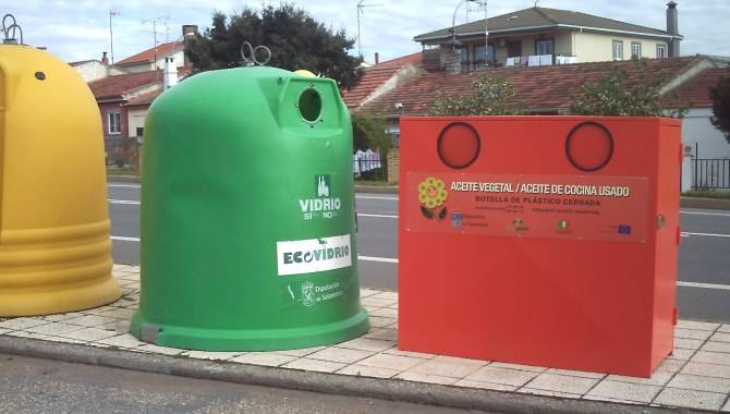 En la ciudad de Salamanca, hay distribuidos 69 puntos de recogida de aceite vegetal