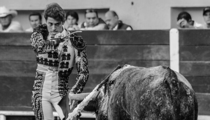 Christian Canano, novillero