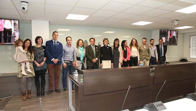 Galardonados en una edición anterior del certamen promovido por Asaja