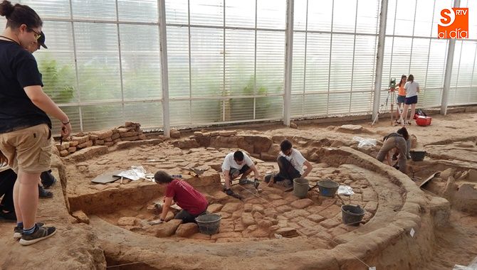 Trabajos arqueológicos que se están ejecutando en el poblado protohistórico de la primera Edad de Hierro