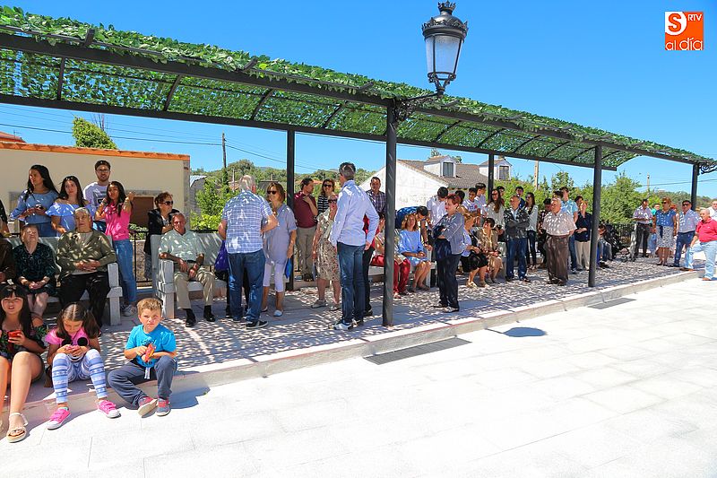 La recién inaugurada plaza Mayor acogerá varias de las actividades festivas