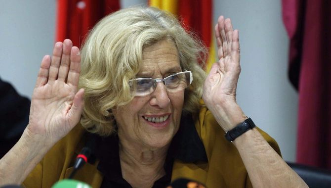 Manuela Carmena, alcaldesa de Madrid