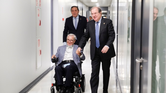 El presidente de la Fundación Luzón, Francisco Luzón, ha agradecido al Gobierno castellano y leonés su implicación e interés para desarrollar este acuerdo