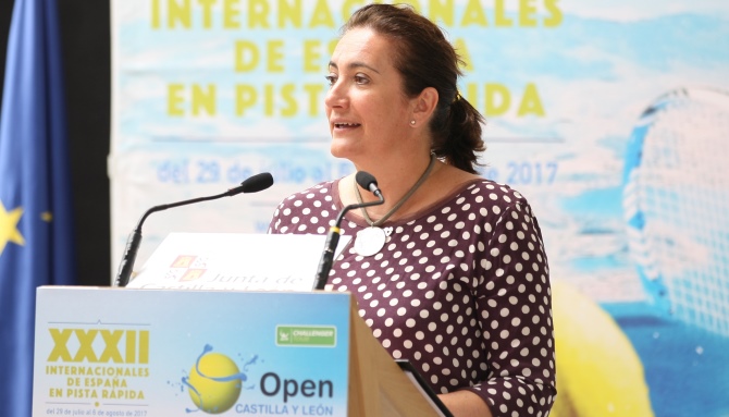 La consejera de Cultura y Turismo de la Junta de Castilla y León, María Josefa García Cirac