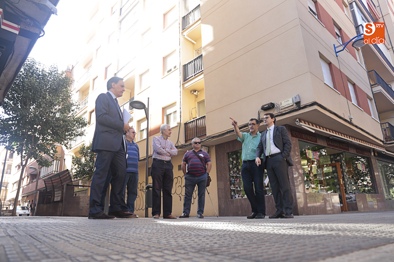 El alcalde de Salamanca, Alfonso Fernández Mañueco, en la presentación de este proyecto (Foto de Álex López)