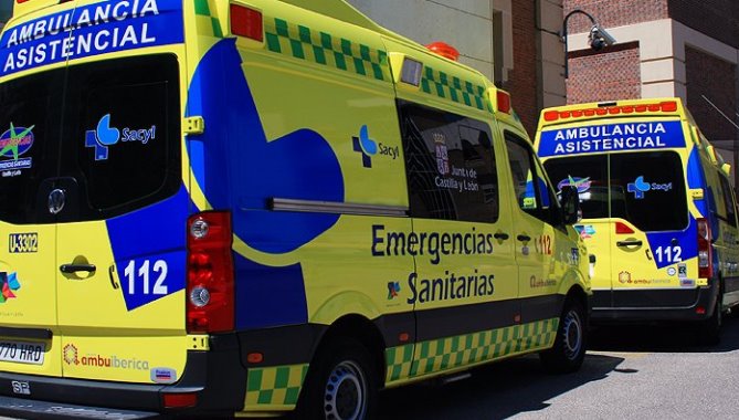 Cuatro hospitalizados tras el accidente en Cañizal
