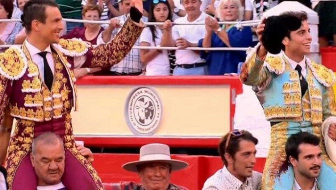 Alejandro Marcos, triunfador en Santander