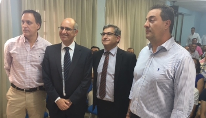 García Carbayo, Javier Iglesias, Eduardo Cabanillas y Salvador Cruz