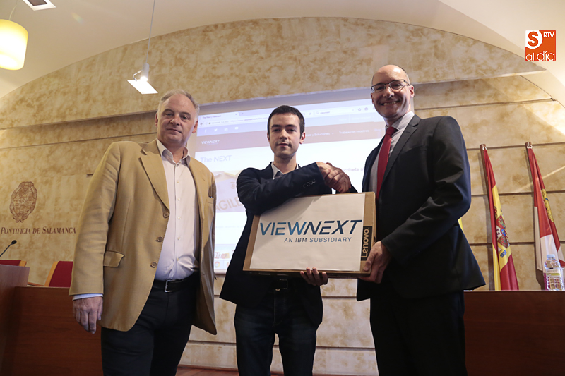 Entrega del premio otorgado por Viewnext / Foto de Alejandro López