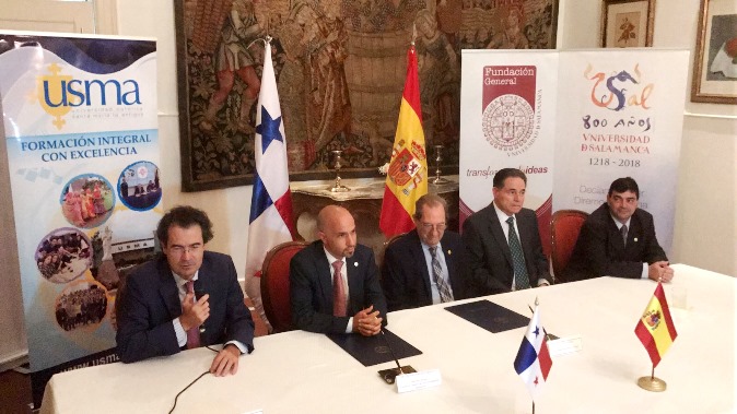 Convenios firmados en la Embajada de España en Panamá