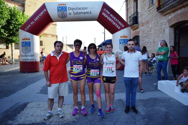 Alberto Marcos e Isabel Almaraz, los más rápidos en Villar de Gallimazo  