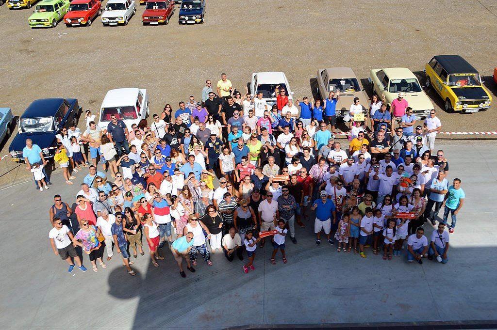 Primera concentración de Seat 124, 1430, 124 sport y clásicos en Salamanca