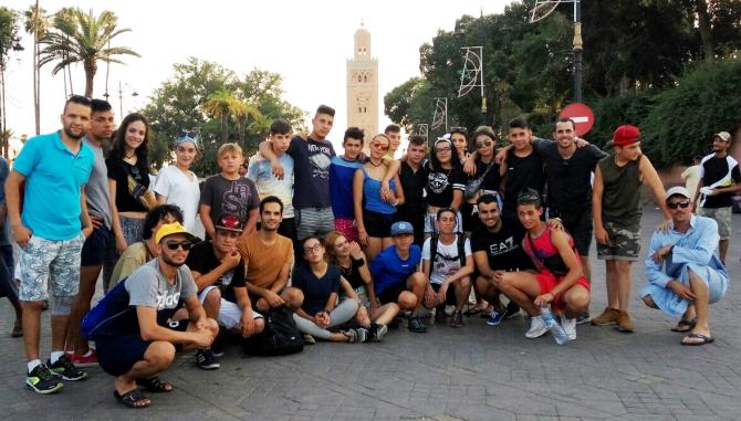 Expedición de Santiago Uno en Marruecos