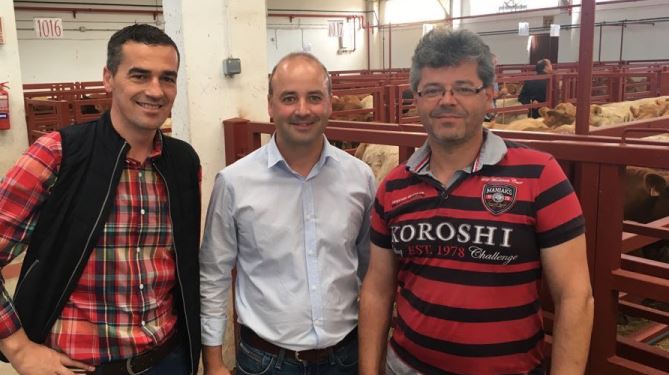 Jesús de San Antonio, David Castaño y Manuel Hernández