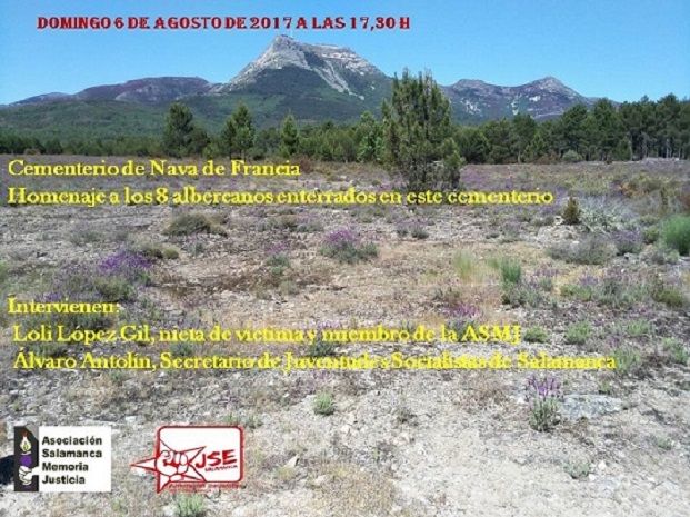 Homenajes en La Alberca a las víctimas de la represión franquista  