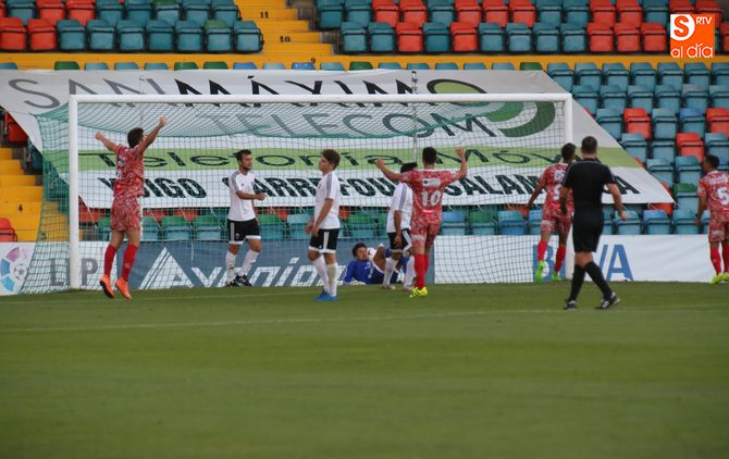Triunfo del CD Guijuelo ante el Salmantino (0-2)