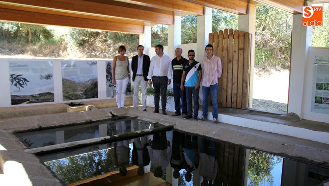 Unos antiguos lavaderos acogen ahora especies botánicas / REP. GRÁFICO: CORRAL