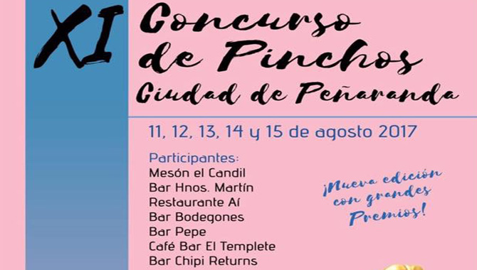 Así son las siete tapas protagonistas del XI Concurso de Pinchos patrocinado por BRACAMONTE AL DÍA