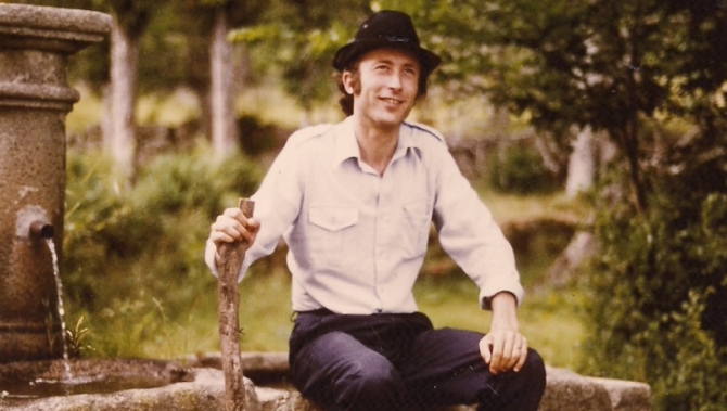 El poeta Aníbal Núñez (Archivo de la familia Núñez)