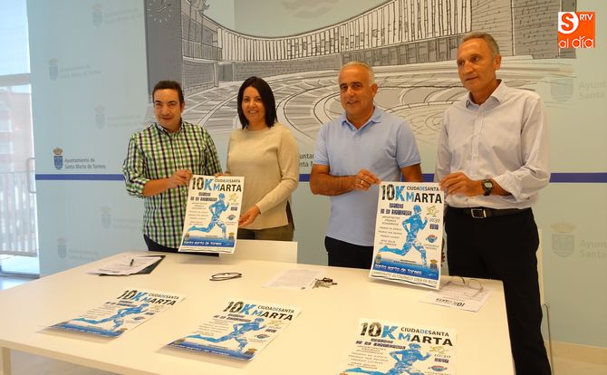 Jorge Lozano, Silvia González, Jesús María Ortiz y Moisés Muñoz presentaron la carrera