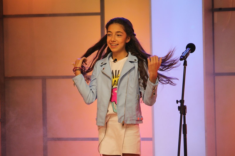 Actuación de Nereida en la televisión autonómica