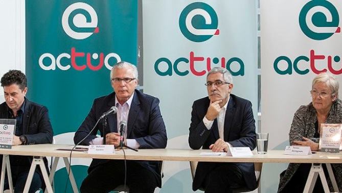 Presentación de Actúa, el proyecto político liderado por Baltasar Garzón